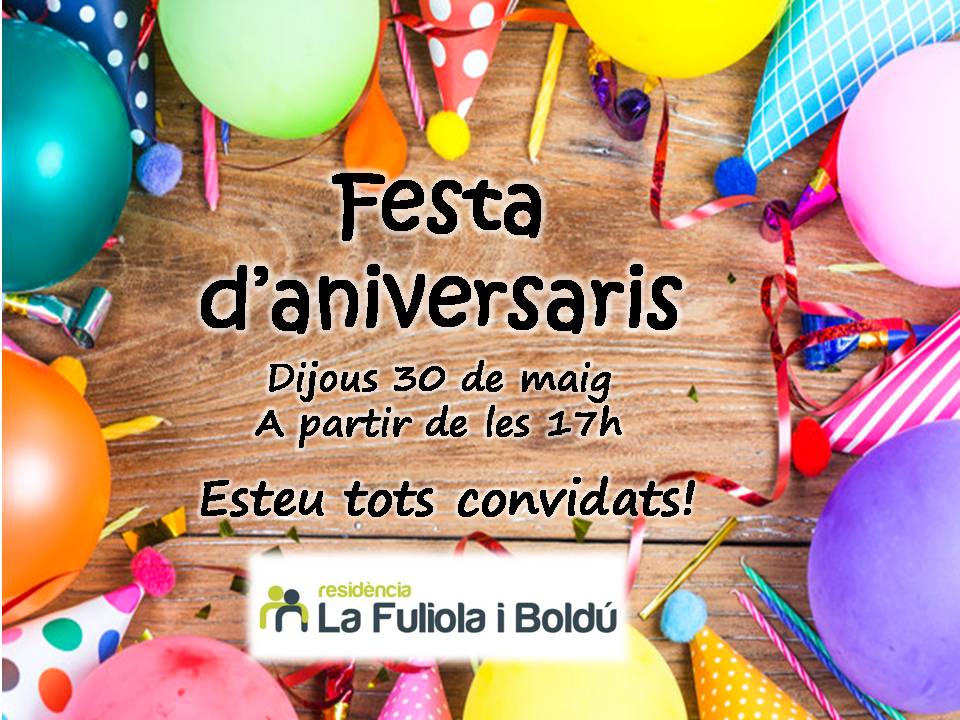 8. Aniversaris Maig