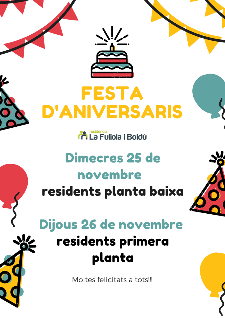 10. FESTA D'ANIVERSARIS novembre