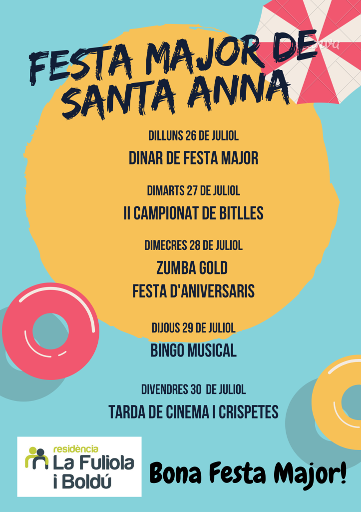 8. FESTA MAJOR DE SANTA ANNA