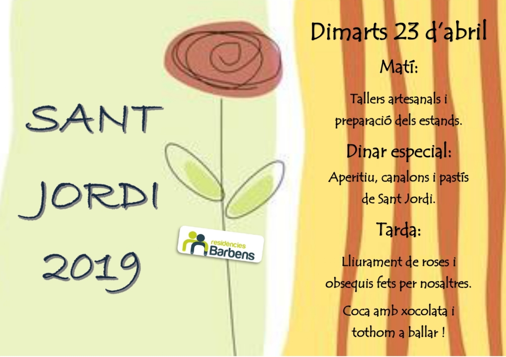 CARTELL SANT JORDI 2019