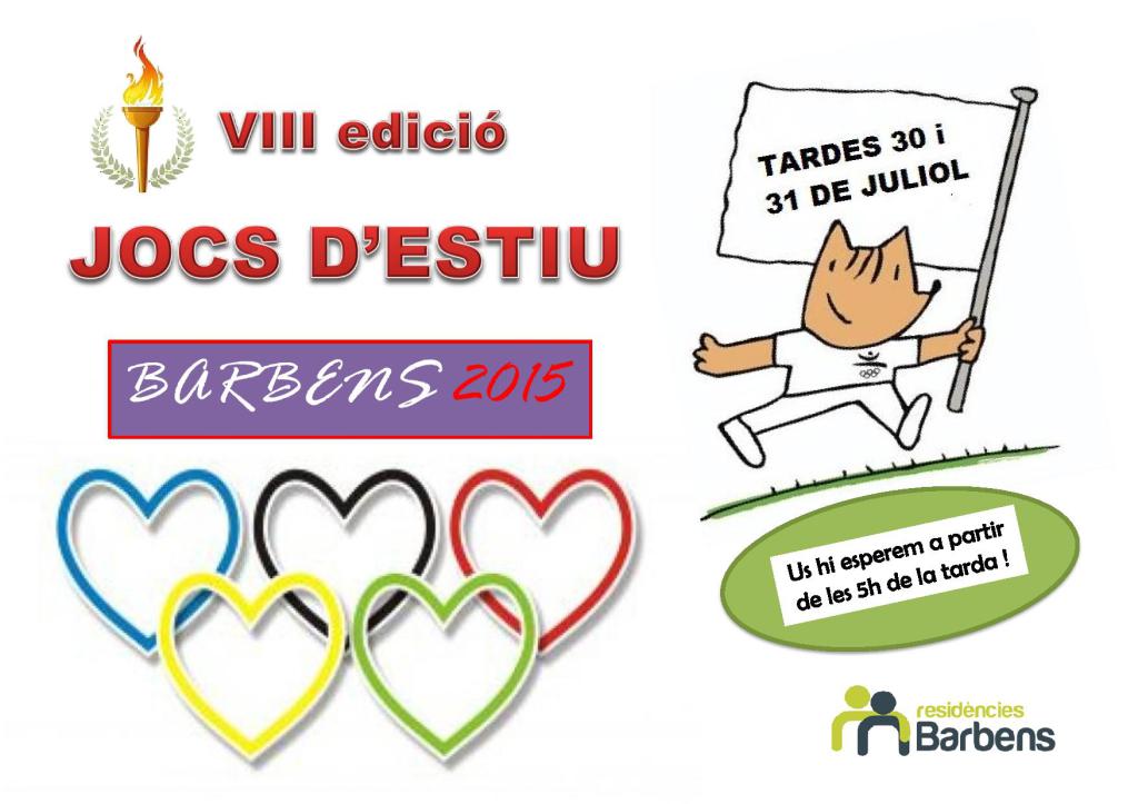 CARTELL jocs 2015 NOU