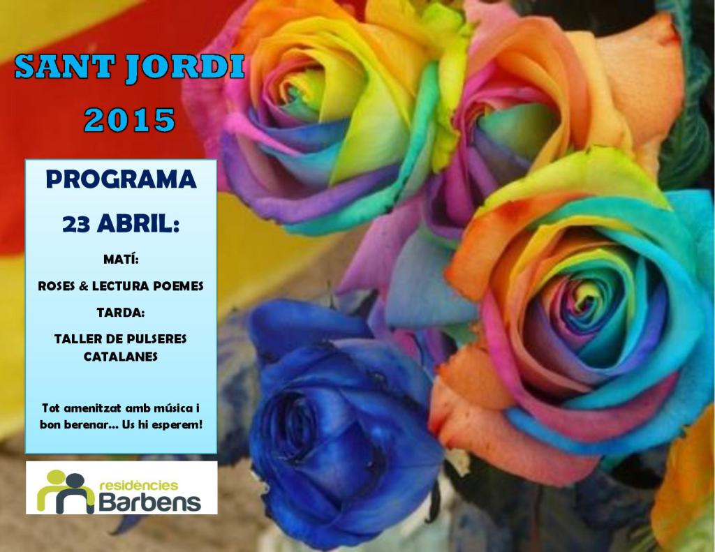 cartell sant jordi 2015