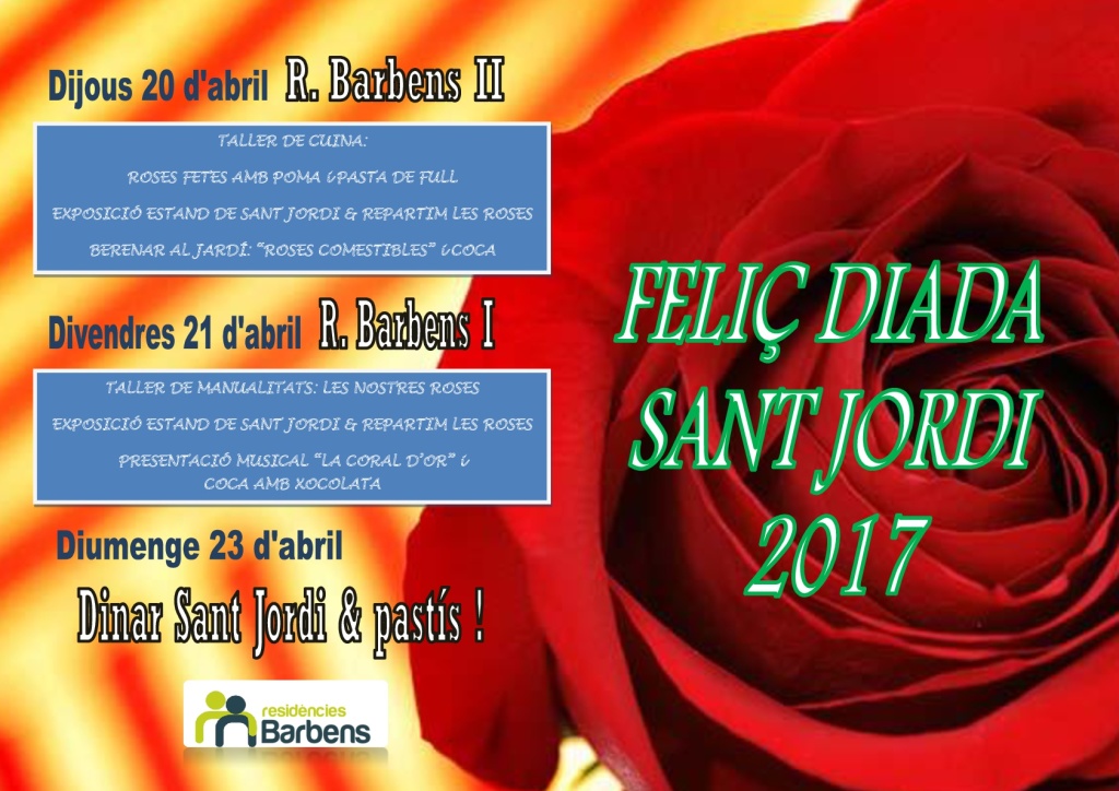 nou cartell sant jordi